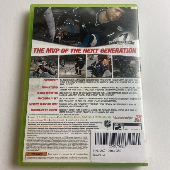 Xbox 360 NHL 2k7 - Picture 2 of 3